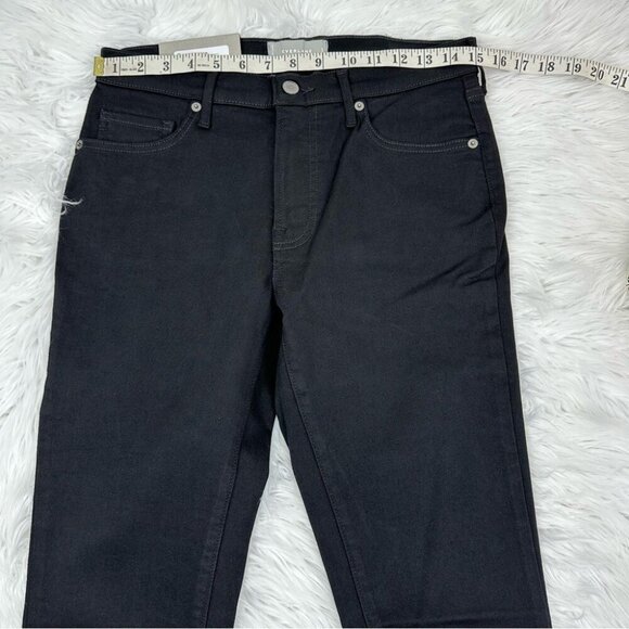 Everlane Women's NWT Black The Mid-Rise Skinny Stretch Luxury Jean W29-30/L28 - Picture 9 of 12
